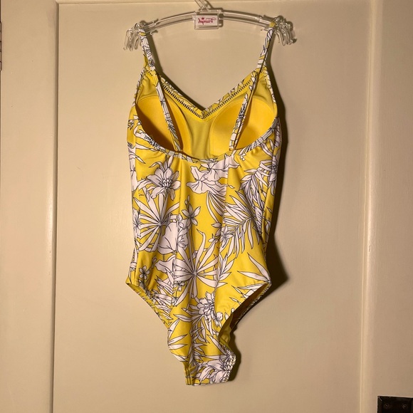 Target | One Piece Bathers | Yellow Tropical | Size 12 | NWT - Picture 9 of 15